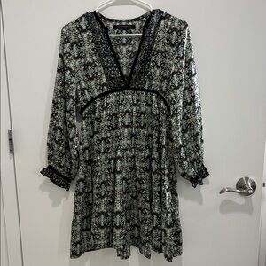 Rapsodia Patterned V-Neck Dress